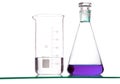 Chemical glass with solvents