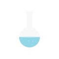 Chemical glassware icon Royalty Free Stock Photo
