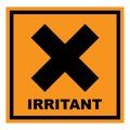 Chemical hazard icon