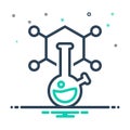 Mix icon for Chemical, laboratory and chemistry