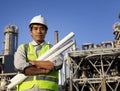 Chemical industrial engineer Royalty Free Stock Photo