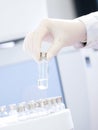 Chemical lab: autosampling Royalty Free Stock Photo