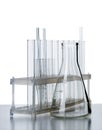 Chemical laboratory equipment Royalty Free Stock Photo