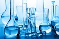 Chemical laboratory glassware Royalty Free Stock Photo