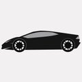 Car icons. Flat  high quality city transport car icon . Royalty Free Stock Photo