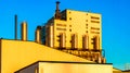 Chemical plant, containers Royalty Free Stock Photo