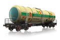 Chemical railroad tank car