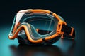 Chemical splash goggles with a comfortable fit for