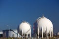 Chemical storage tanks