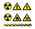 Chemical symbols / Vector Royalty Free Stock Photo