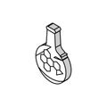 chemical synthesis engineer isometric icon vector illustration Royalty Free Stock Photo