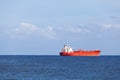Chemical Tanker in the Atlantic Ocean Royalty Free Stock Photo