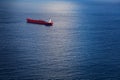 Chemical Tanker in the Atlantic Ocean Royalty Free Stock Photo