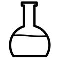 Chemical test tube icon
