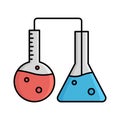 Chemical testing Isolated Vector icon that can be easily modified or edited