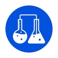 Chemical testing Isolated Vector icon that can be easily modified or edited
