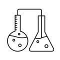 Chemical testing Isolated Vector icon that can be easily modified or edited