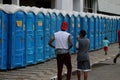 chemical toilet in micareta circuit