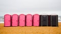 Original toilets on the beach, Virginia Beach