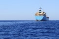 Chemical transport boat offshore sailing tanker