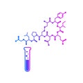 Chemical tube and oxytocin