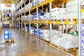 Chemical warehouse Royalty Free Stock Photo