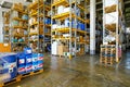 Chemical warehouse Royalty Free Stock Photo