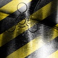 Chemical weapon sign Royalty Free Stock Photo