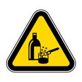 Chemicals In Use Symbol Sign Isolate On White Background,Vector Illustration EPS.10