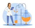 Chemist scientist concept