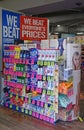 Chemist Warehouse discount retail pharmacy interior with product shelves.