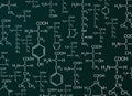 Chemistri background Royalty Free Stock Photo