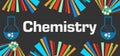 Chemistry Dark Colorful Elements Background