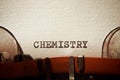 Chemistry concept view