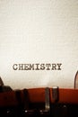 Chemistry concept view