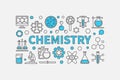 Chemistry creative modern background