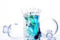 Chemistry Glassware Royalty Free Stock Photo