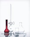 Chemistry Glassware Royalty Free Stock Photo
