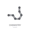 Chemistry icon. Trendy Chemistry logo concept on white background from Science collection Royalty Free Stock Photo