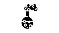 hemistry kids club glyph icon animation