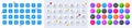 Chemistry lab, Checkbox and Journey line icons. For web app, printing. Line icons. Vector