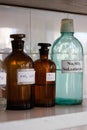 Chemistry laboratory glass containers