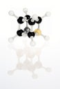 Chemistry model of the Cubane ion Royalty Free Stock Photo