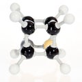 Chemistry molecule of the atom Cubane Royalty Free Stock Photo