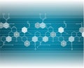 Chemistry science formula on book Royalty Free Stock Photo