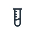 chemistry vector icon. chemistry editable stroke. chemistry linear symbol for use on web and mobile apps, logo, print media. Thin Royalty Free Stock Photo