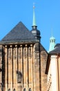 Chemnitz, Germany - June 25, 2023: The Protestant city church of St. Jakobi (Jakobikirche)