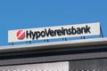 Chemnitz, Germany - June 11, 2023: Logo of HypoVereinsbank, the fifth-largest of the German financial institutions