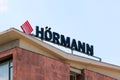 Chemnitz, Germany - June 12, 2023: Sign of Hoermann Engineering, a company offering engineering services across multiple sectors