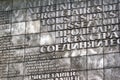 Chemnitz, Germany - June 11, 2023: Workers of the world, unite! - the monument to Karl Marx, a German-born philosopher, economist Royalty Free Stock Photo